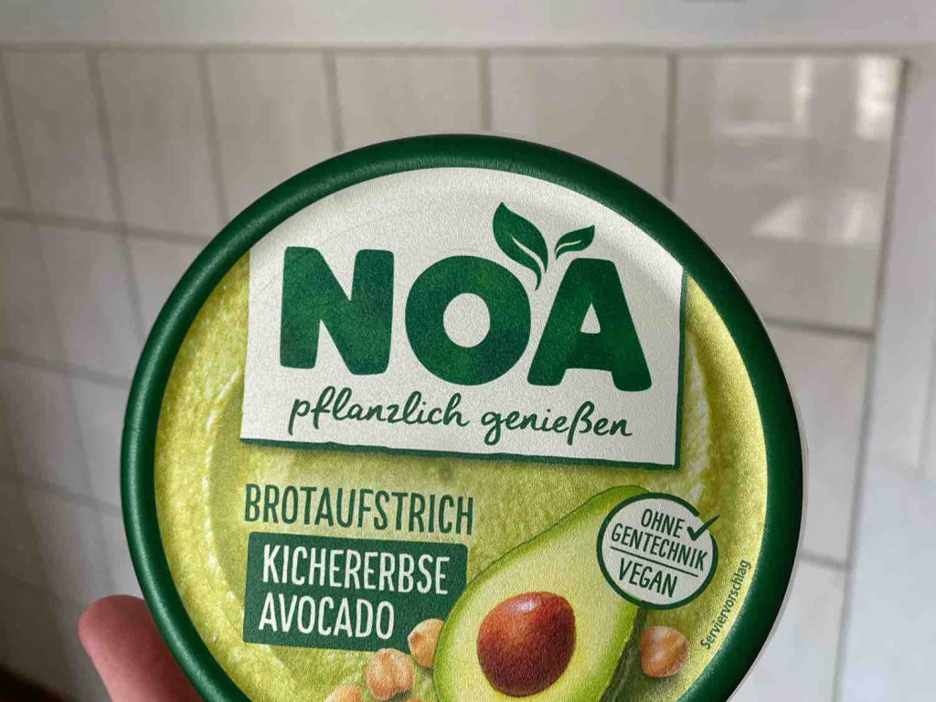 NOA, hummus mit avokado, noa Calories New products Fddb