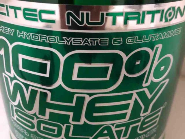 SCITEC NUTRITION 100% Whey Isolate , Chocolate von amin.alsaadi | Hochgeladen von: amin.alsaadi