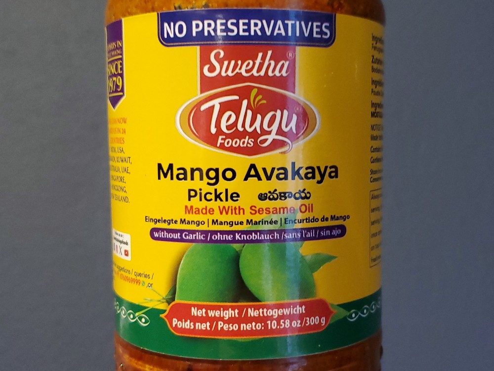 Mango Avakaya Pickle, without garlic von thejabok | Hochgeladen von: thejabok