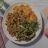 Linsen-Pilz-Ragout mit knackigem Salat, dazu Kartoffelstampf von | Hochgeladen von: vitad