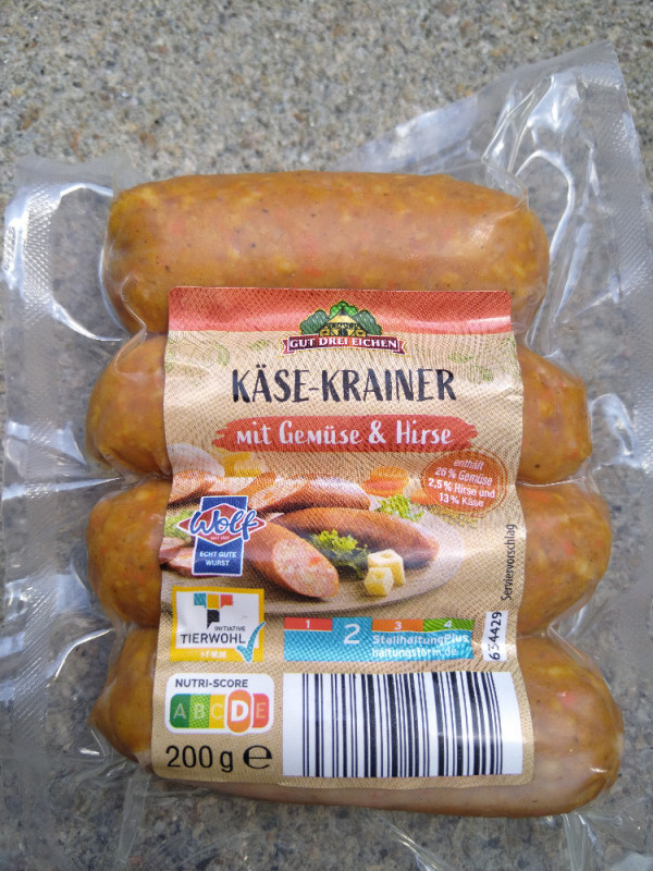 Käse-Krainer, mit Gemüse & Hirse von knightsaber | Hochgeladen von: knightsaber