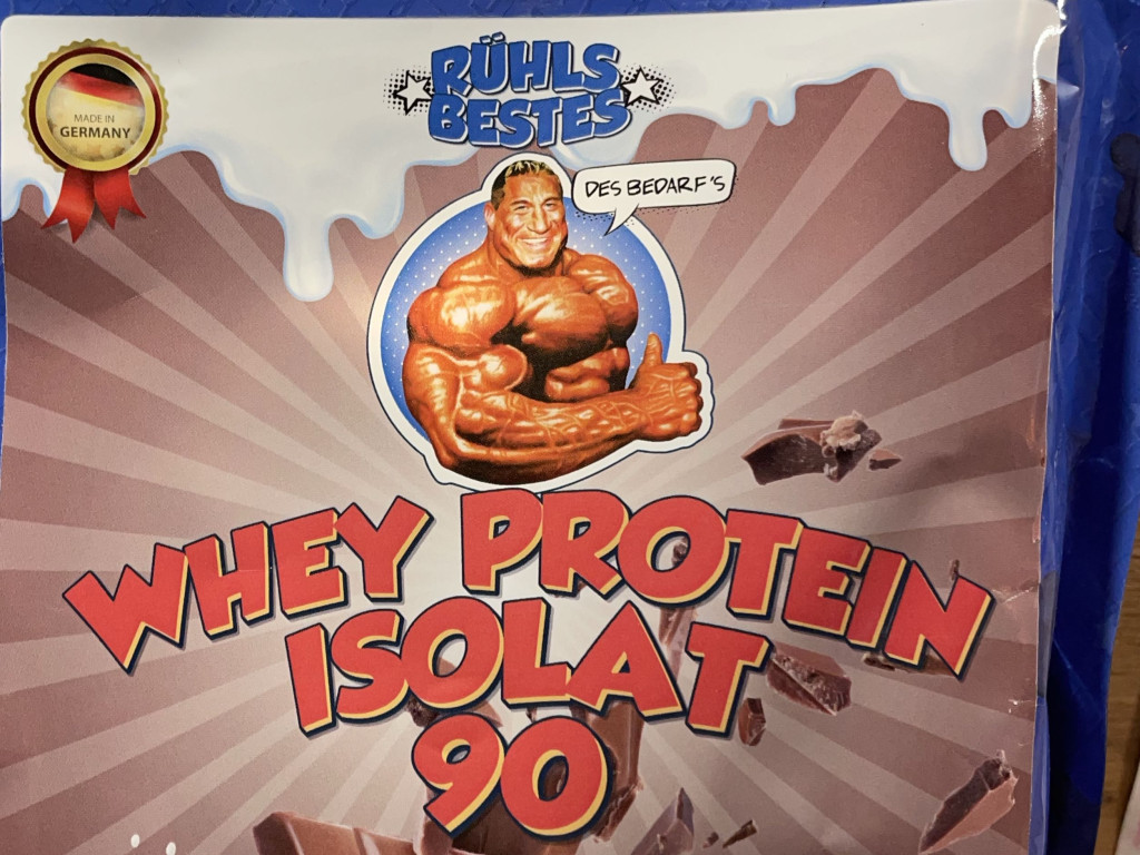 Rühls Bestes Whey Protein Isolat 90, Milchschokolade von MirkoKi | Hochgeladen von: MirkoKiehne