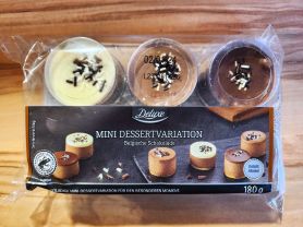 Mini Dessert Variationen belgische Schokolade | Hochgeladen von: cucuyo111