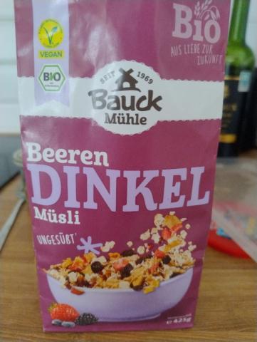 Beeren Dinkel Müsli, ungesüst von Körnifornia | Hochgeladen von: Körnifornia