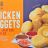 Chicken Nuggets, Mit BBQ-, Sweet Chili- und Curry Dip | Hochgeladen von: wertzui
