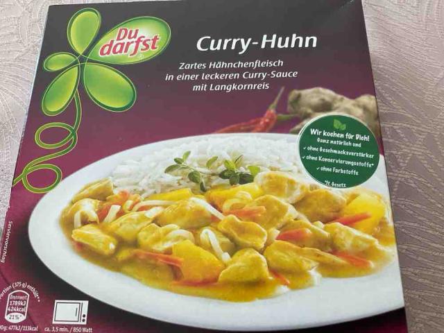 Curry-Huhn, in einer leckeren Curry-Sauce mit Langkornreis von s | Hochgeladen von: sigiu