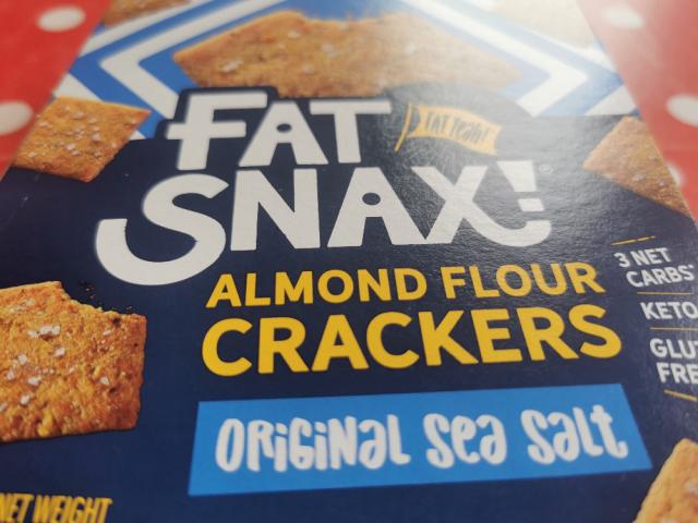 Fat Snax Almond Flour Crackers, Sea Salt by cannabold | Uploaded by: cannabold