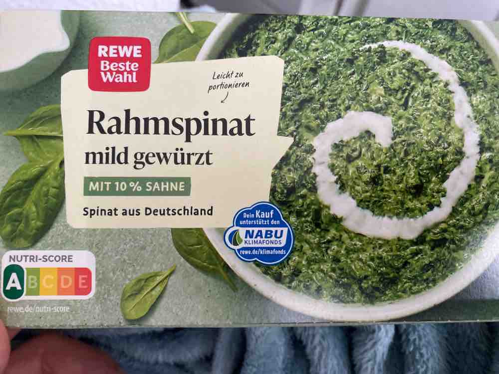 Rahmspinat mild gewürzt von csjan | Hochgeladen von: csjan