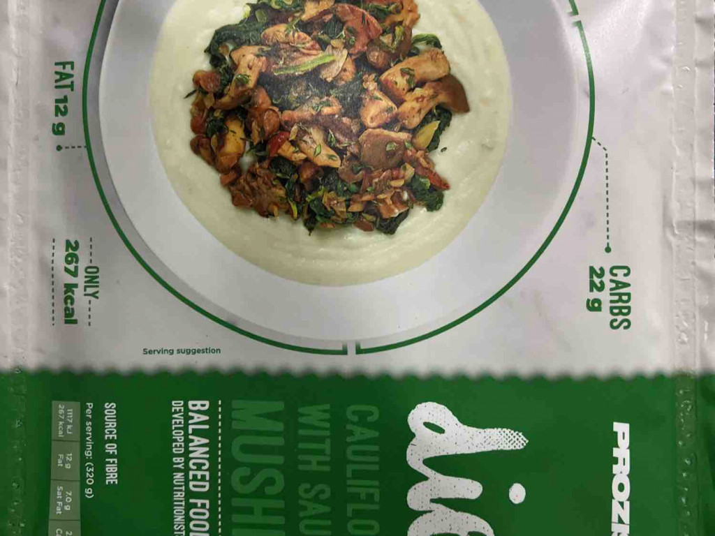 Diet  Cauliflower puree with mushrooms von athenjij | Hochgeladen von: athenjij