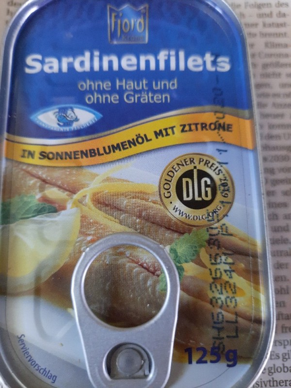 Sardinenfilets, In Sonnenblumenöl mit Chilli von Glcklichsein | Hochgeladen von: Glcklichsein