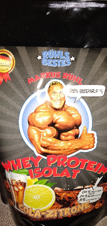 Rühls Bestes Whey Protein Isolat, Cola-Zitrone von hole1991235 | Hochgeladen von: hole1991235