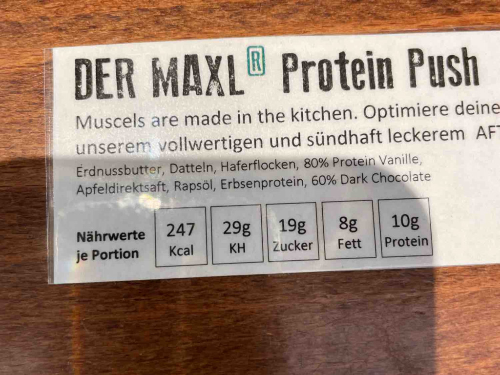 Maxl Protein Push von rudolf.eichhorn | Hochgeladen von: rudolf.eichhorn