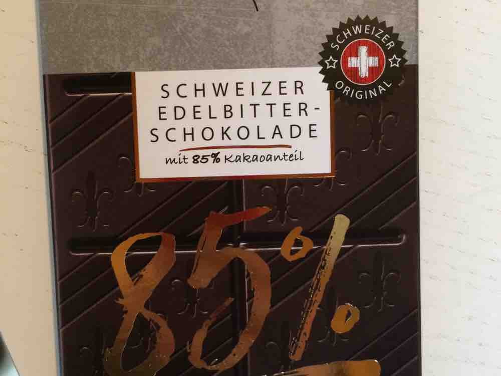 Schweizer Edelbitter Schokolade, 85% Kakaoanteil von Technikaa | Hochgeladen von: Technikaa