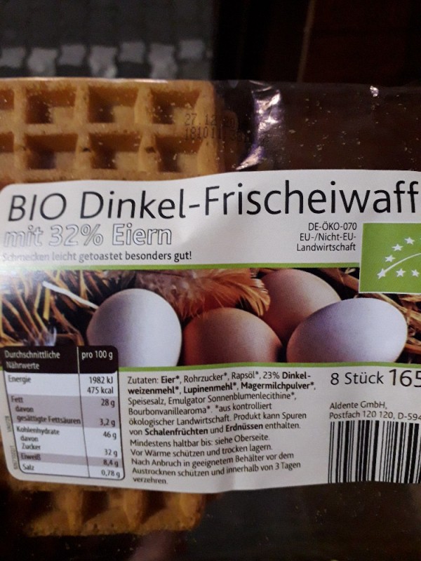 BIO Dinkel-Frischeiwaffeln von wolf.food | Hochgeladen von: wolf.food