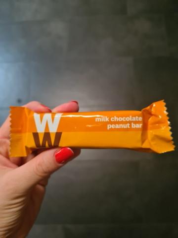 WW milk chocolate peanut bar, Erdnuß von pommihh | Hochgeladen von: pommihh