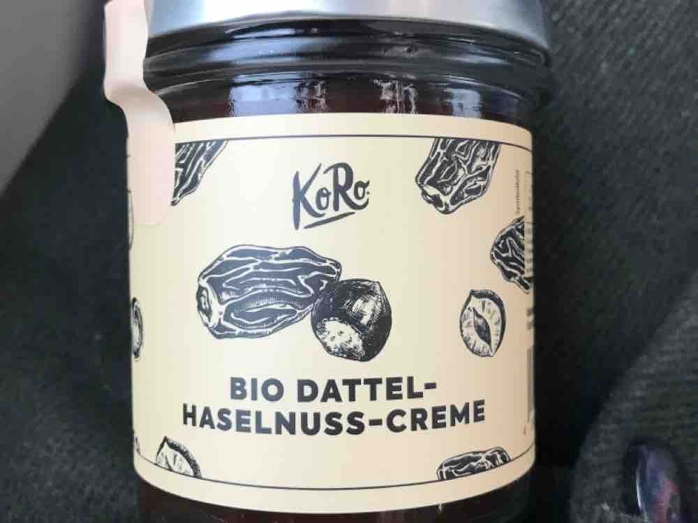 KoRo, Bio-Dattel-Haselnuss-Creme von KoRo, Schokolade Kalorien ...