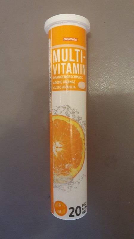 Multivitamin Brausetablette, Orange von Vortarulo | Hochgeladen von: Vortarulo