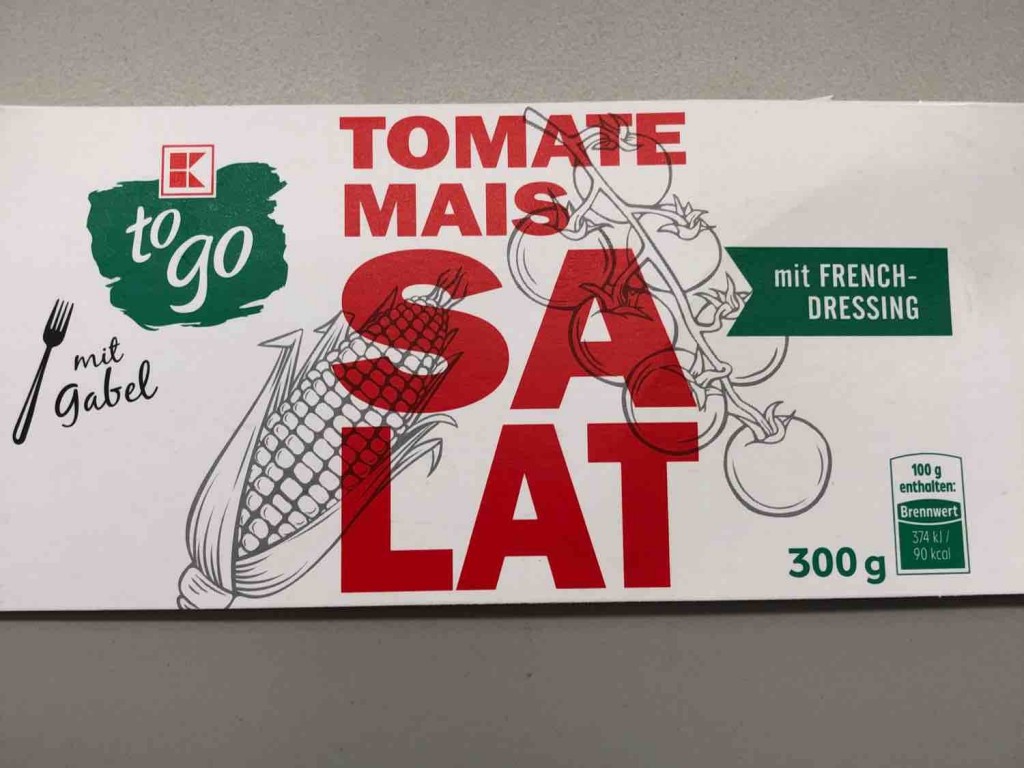 Tomate-Mais-Salat to go, mit French-Dressing von samyjony448 | Hochgeladen von: samyjony448