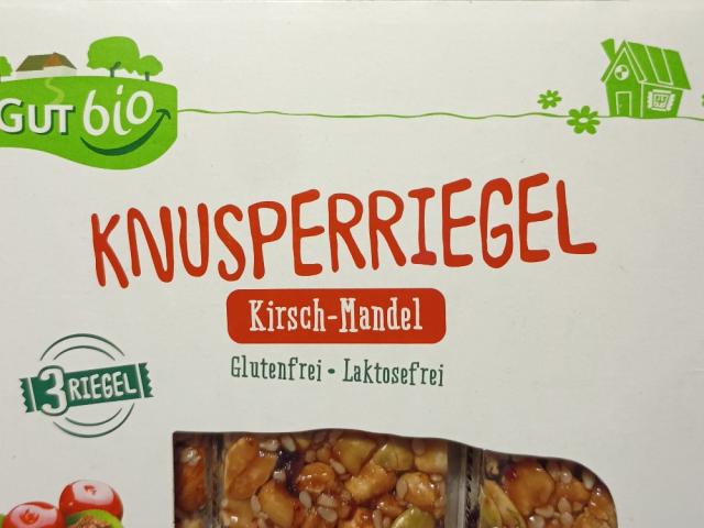 Bio knusperriegel, Kirsch-Mandel by philippsw77 | Uploaded by: philippsw77