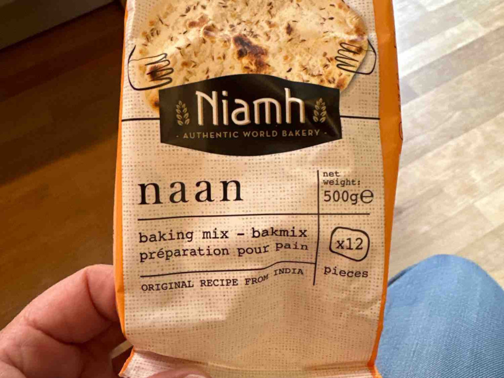 Naan, 1 Stück 65g, kcal für Mix von aarde12771 | Hochgeladen von: aarde12771