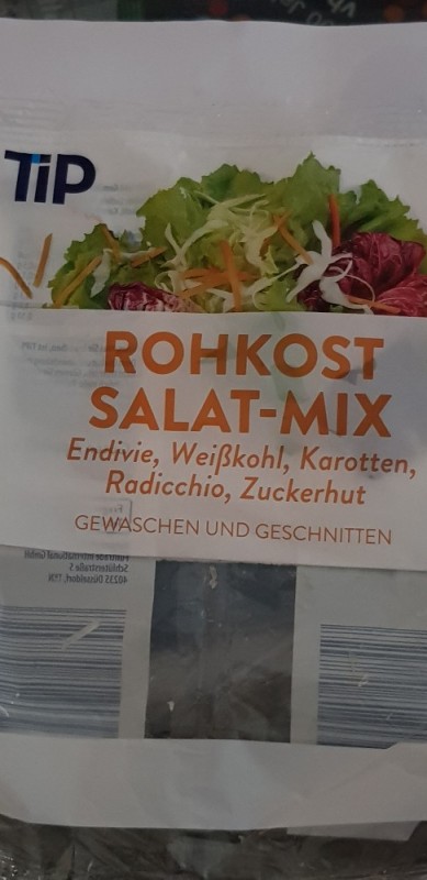 Rohkost Salat-Mix, mit Weisskohl,Endivie,Karotten,Radicchio,Zuck | Hochgeladen von: andrea7372