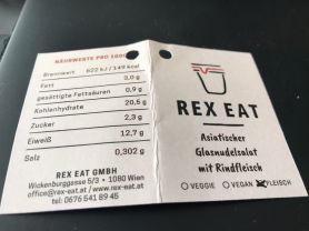 Rex Eat: Asiatischer Glasnudelsalat mit Rindfleisch | Hochgeladen von: chriger
