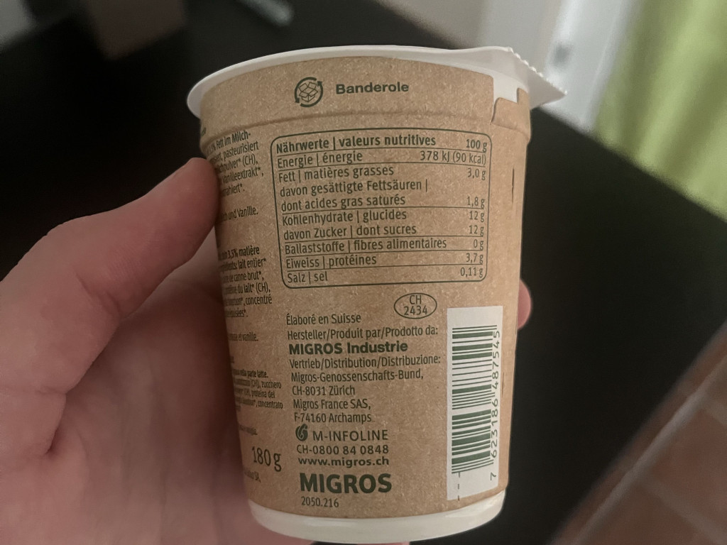 Vanille Joghurt Migros Bio von marcoehinger | Hochgeladen von: marcoehinger