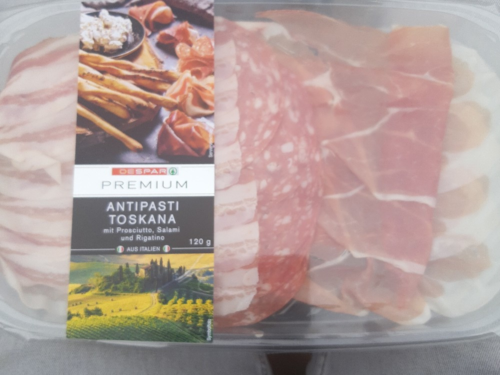 Antipasti Toskana, mit Prosciutto, Salami und Rigatino von Pulsa | Hochgeladen von: Pulsardelight