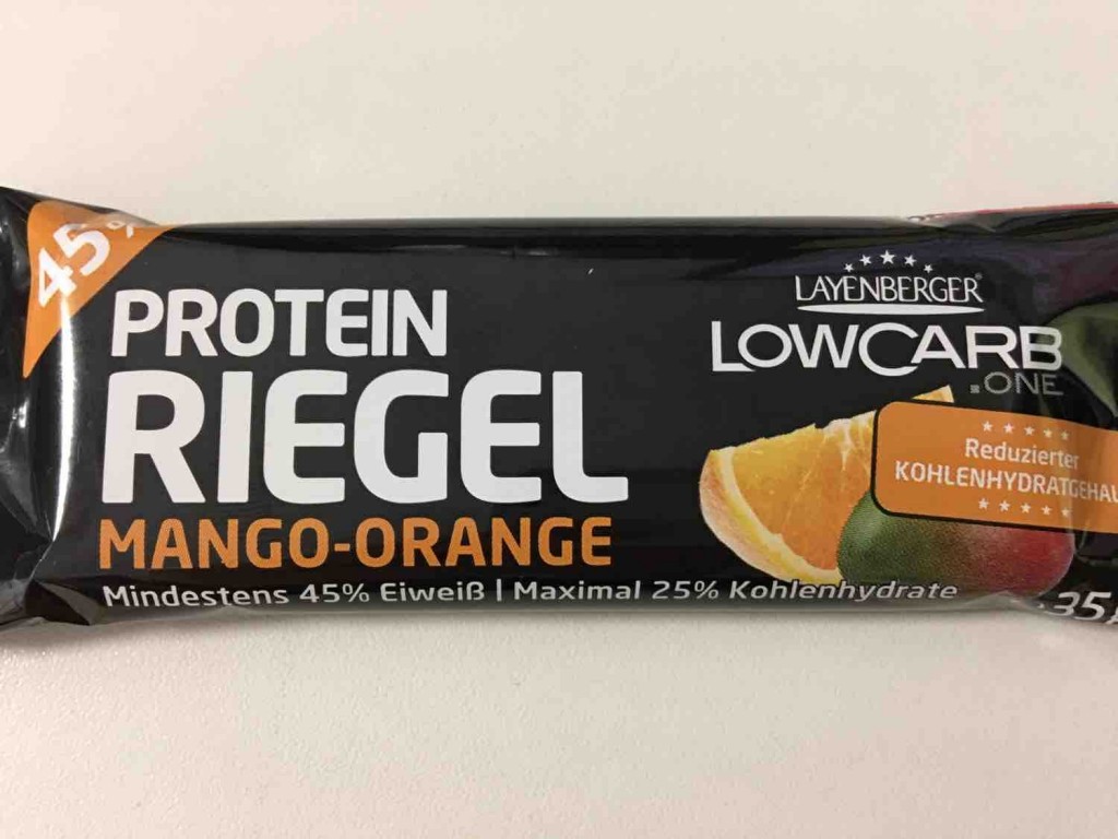 Proteinriegel, Low Carb One, Mango-Orange von greizer | Hochgeladen von: greizer