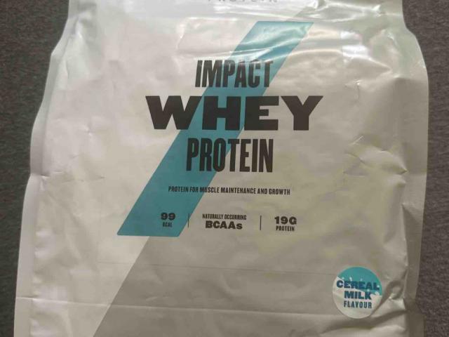 Impact Whey Protein by wholecuppatea | Uploaded by: wholecuppatea