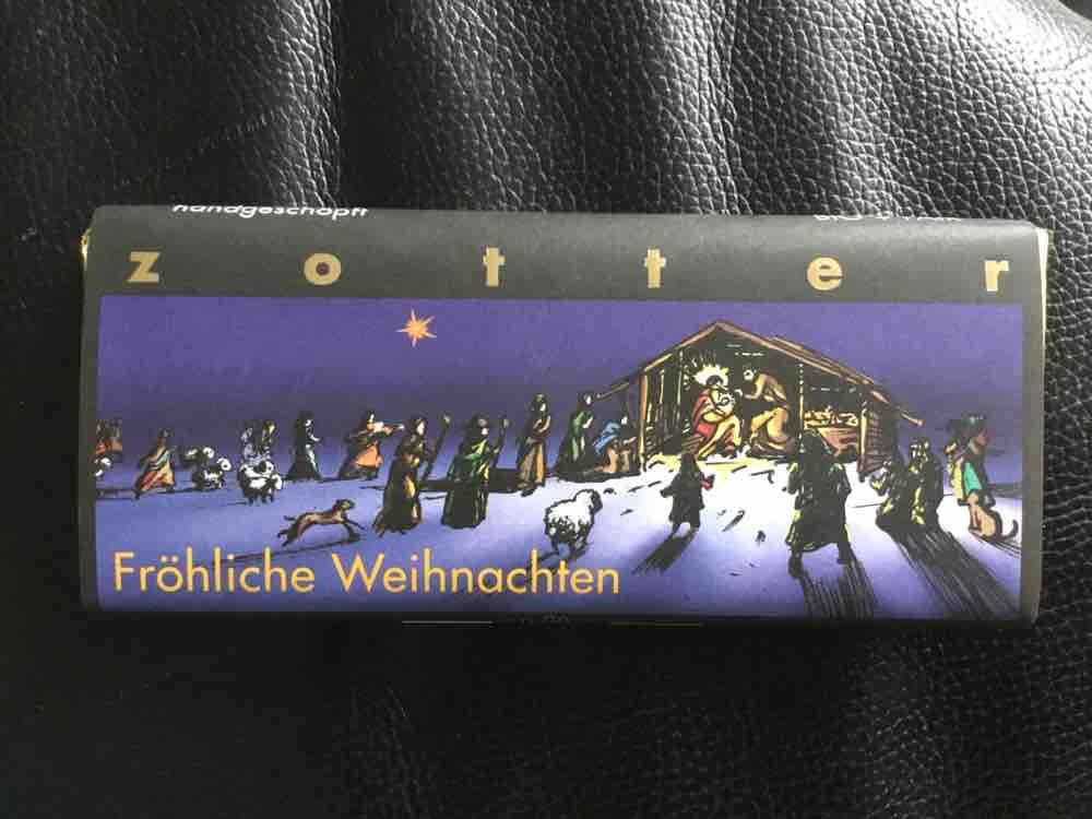 Schokolade Fröhliche Weihnachten von julbertin64 | Hochgeladen von: julbertin64
