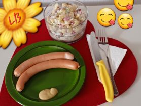 Kartoffelsalat-im Joghurtdressing und Joghurtwie | Hochgeladen von: Muckelchen2407
