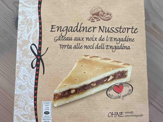 Engadiner Nusstorte, mit Caramel & Baumnüssen von Gertrud54 | Hochgeladen von: Gertrud54