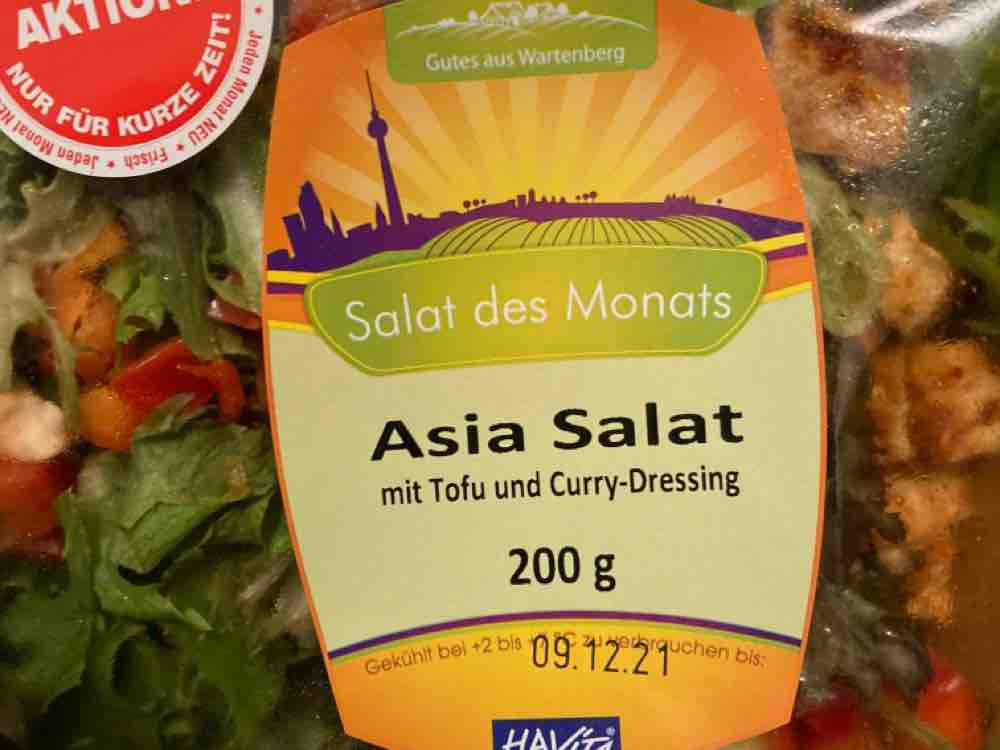 Asia Salat, mit Tofu und Curry-Dressing von mopsman | Hochgeladen von: mopsman