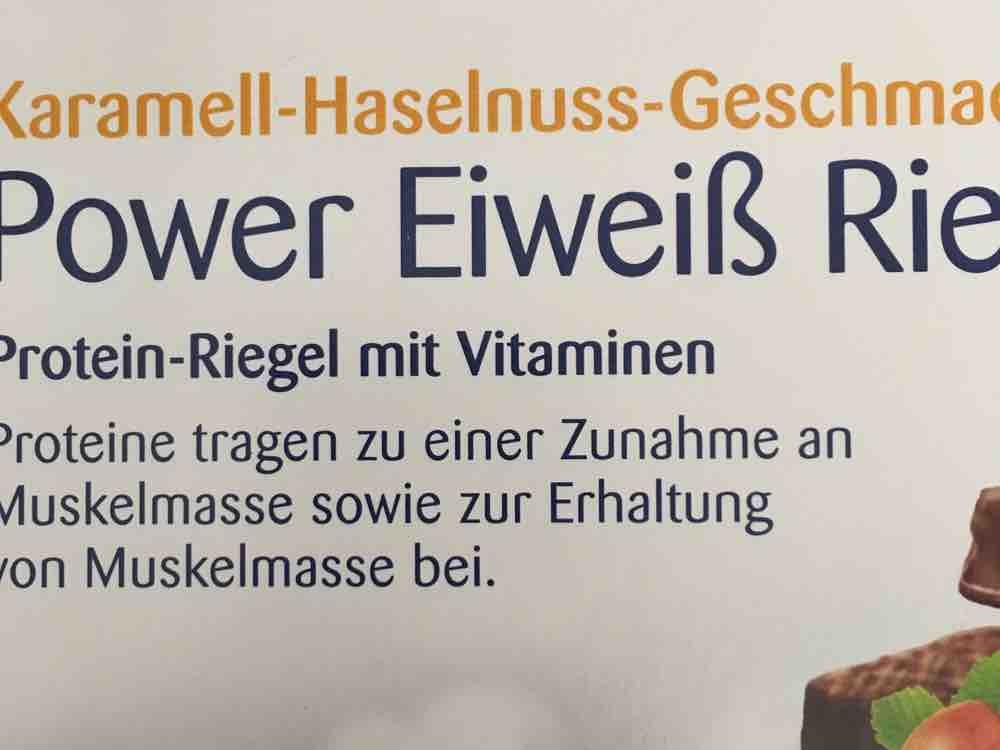 Power Eiweiß Riegel , Karamell-Haselnuss von swissroland | Hochgeladen von: swissroland