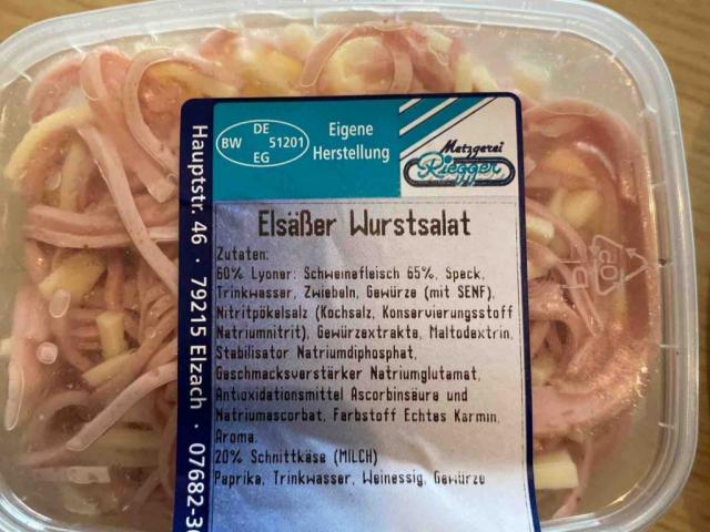 Elsäßer Wurstsalat von Mantis | Hochgeladen von: Mantis