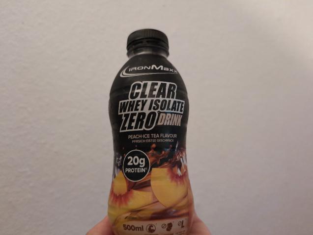 Clear Whey Isolate Zero Drink, Peach-Ice Tea Flavour by fintan97 | Hochgeladen von: fintan97