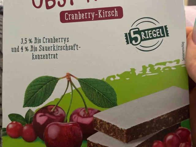 Obst-Riegel, Cranberry-Krisch von Kathl94 | Hochgeladen von: Kathl94