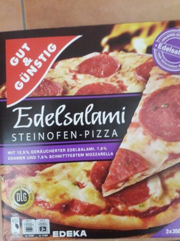 Steinofen Pizza, Edelsalami von Plunk | Hochgeladen von: Plunk