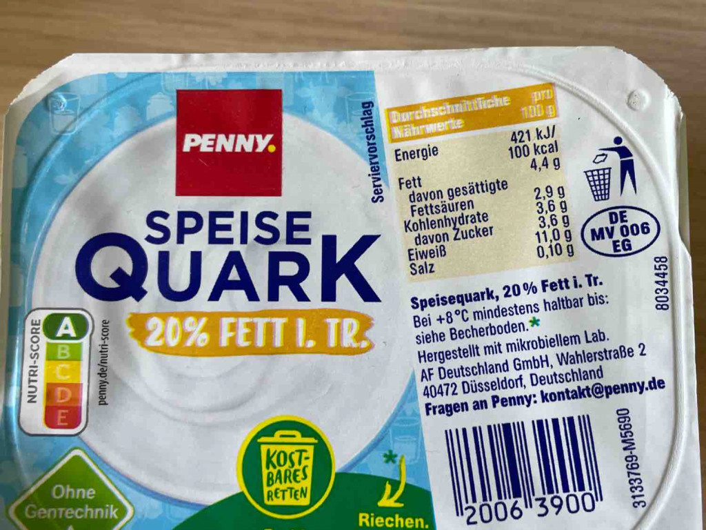 Speisequark, 20% Fett von Larni | Hochgeladen von: Larni