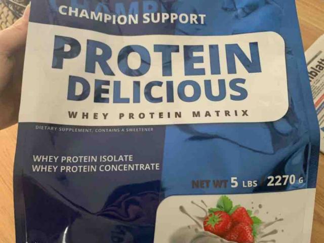 Protein Delicious, whey Protein Matrix von IsabellvH | Hochgeladen von: IsabellvH