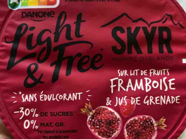 Skyr  framboise& jus de grenade, light & free von Latsch | Hochgeladen von: Latschari