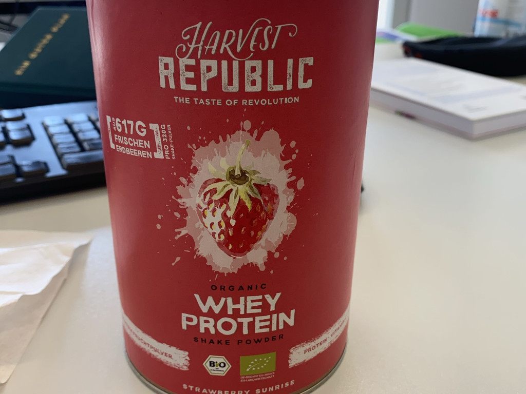 Harvest Republic Whey Protein, Strawberry Sunrise by SusannedeBa | Hochgeladen von: SusannedeBary Harvest Republic Whey Protein, Strawberry Sunrise by SusannedeBa | Hochgeladen von: SusannedeBary