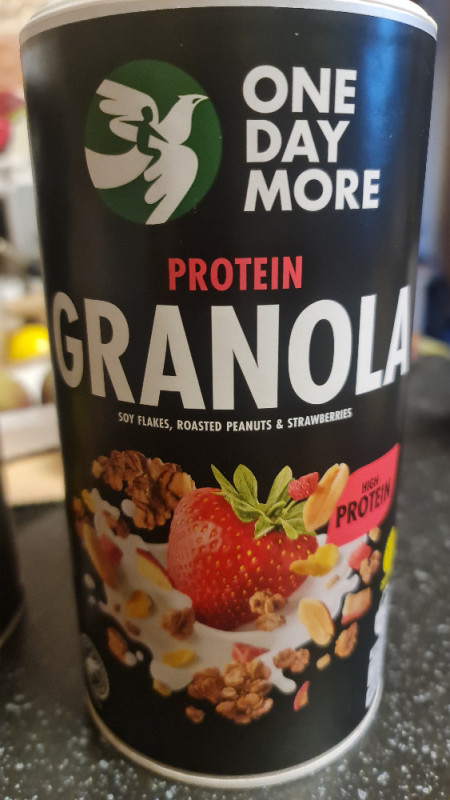 Protein Granula, mit Erdbeeren von ute h. | Hochgeladen von: ute h.