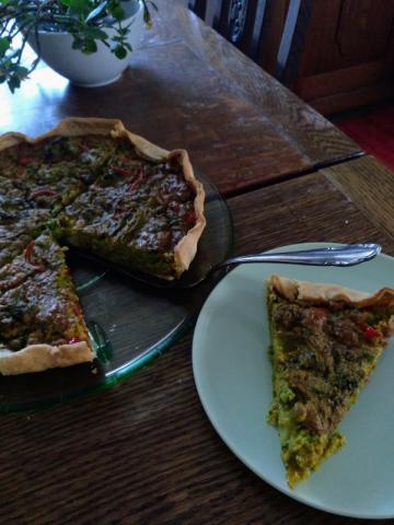 Gemüse Tarte , vegan  | Hochgeladen von: tinalau341