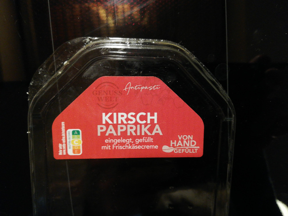 Kirsch Paprika, eingelegt, gefüllt mit Frischkäsecreme von JA22 | Hochgeladen von: JA22