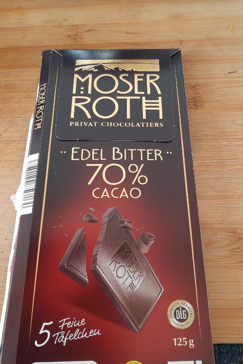 Moser Roth Edel Bitter, 70% Kakao von Syas | Hochgeladen von: Syas