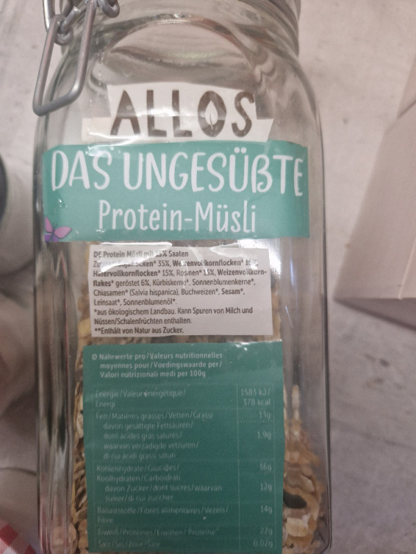 Protein-Müsli ungesüßt von Anja-Bettina | Hochgeladen von: Anja-Bettina