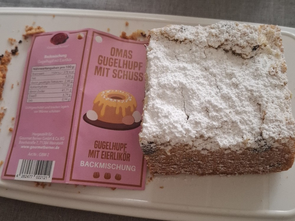 Omas Gugelhupf mit Schuss, Backmischung von ifeoma | Hochgeladen von: ifeoma Omas Gugelhupf mit Schuss, Backmischung von ifeoma | Hochgeladen von: ifeoma