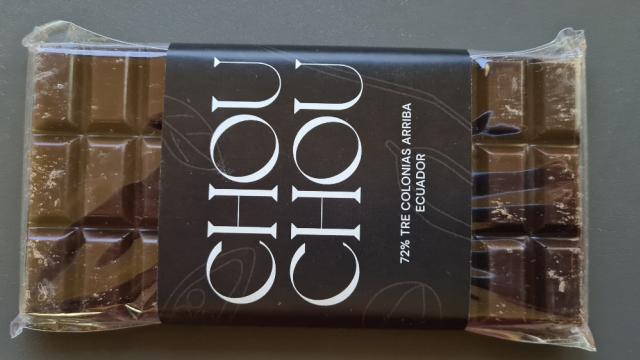 Chou Chou Schokolade, 72% Tre Colonias Arriba Ecuador von Scorpa | Hochgeladen von: Scorpalyzer